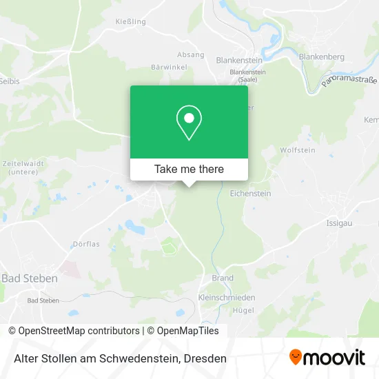 Карта Alter Stollen am Schwedenstein