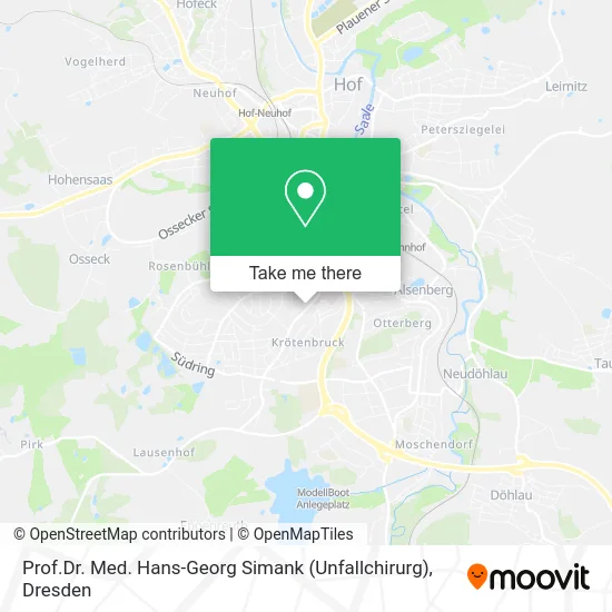 Карта Prof.Dr. Med. Hans-Georg Simank (Unfallchirurg)