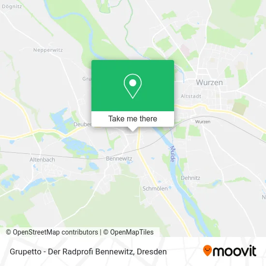 Карта Grupetto - Der Radprofi Bennewitz