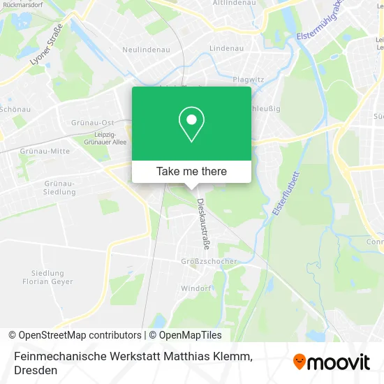 Карта Feinmechanische Werkstatt Matthias Klemm