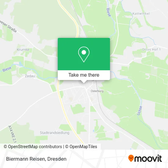 Карта Biermann Reisen