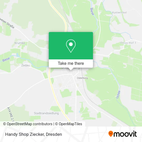 Карта Handy Shop Ziecker