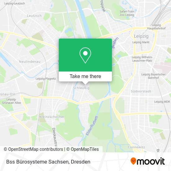 Карта Bss Bürosysteme Sachsen