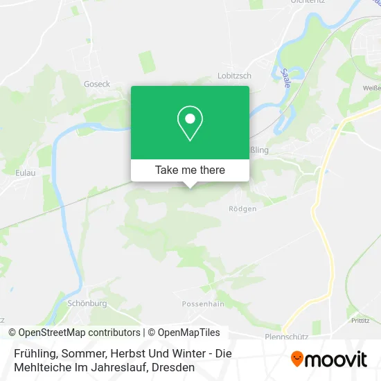 Карта Frühling, Sommer, Herbst Und Winter - Die Mehlteiche Im Jahreslauf