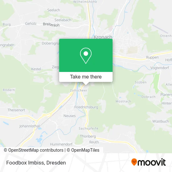 Карта Foodbox Imbiss