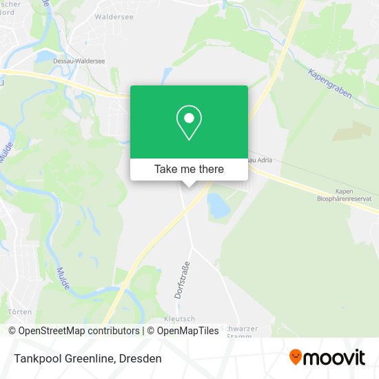 Карта Tankpool Greenline