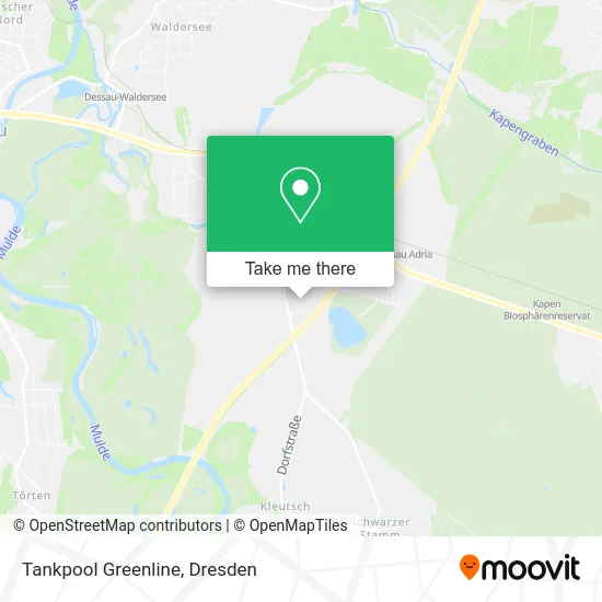 Карта Tankpool Greenline