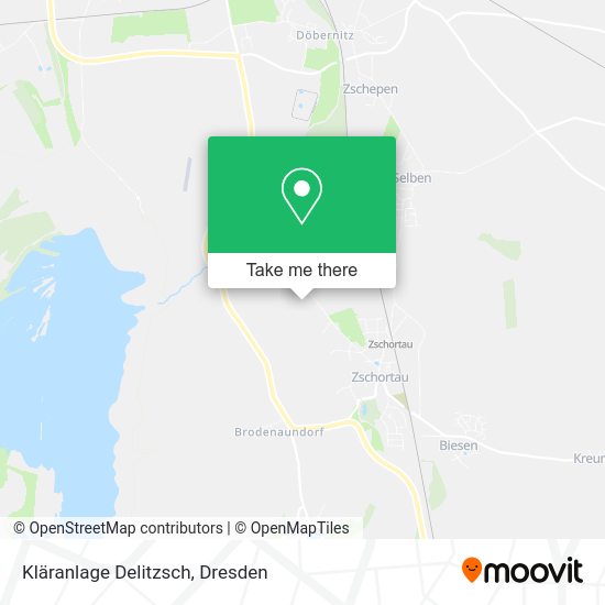 Карта Kläranlage Delitzsch