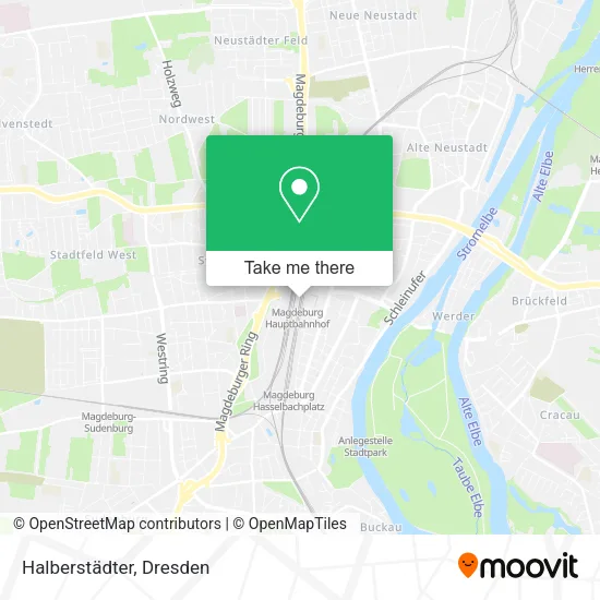 Карта Halberstädter