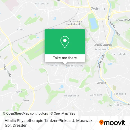 Vitalis Physiotherapie Täntzer-Pinkes U. Murawski Gbr map
