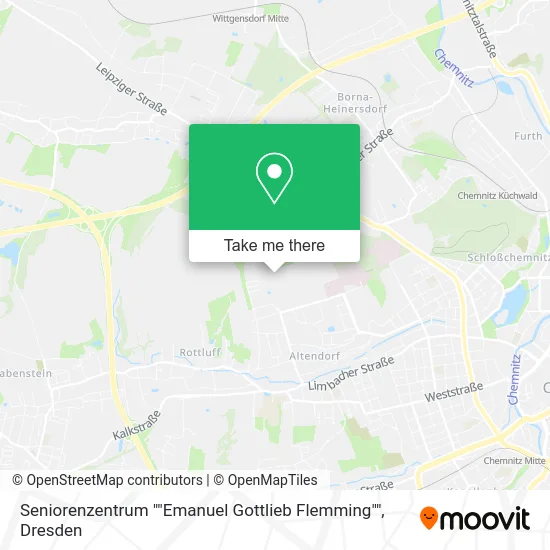 Карта Seniorenzentrum ""Emanuel Gottlieb Flemming""