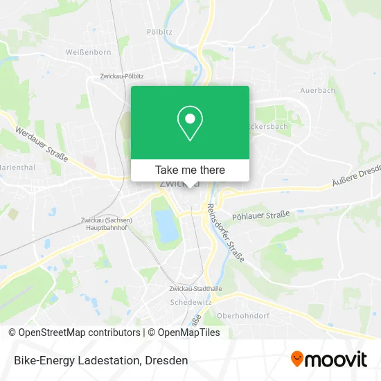 Карта Bike-Energy Ladestation