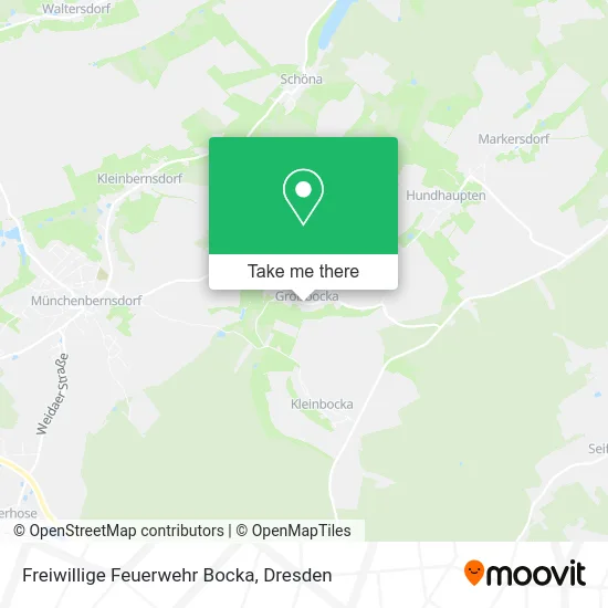 Карта Freiwillige Feuerwehr Bocka