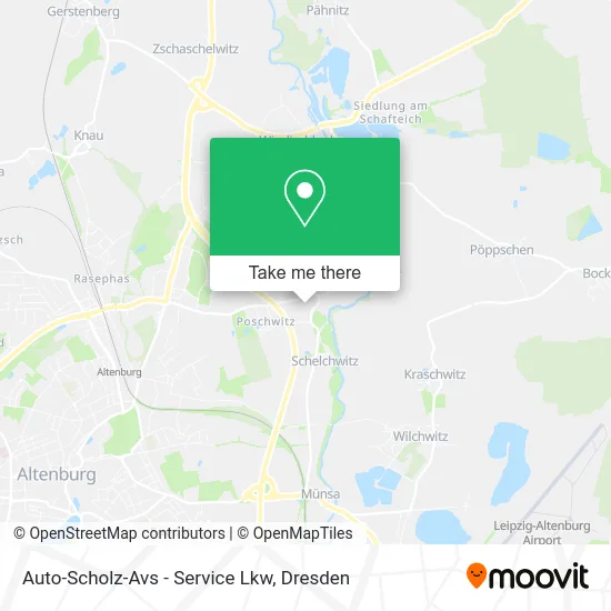 Карта Auto-Scholz-Avs - Service Lkw