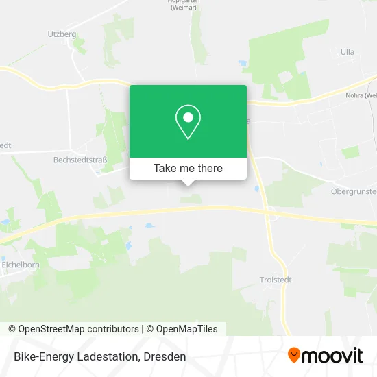 Карта Bike-Energy Ladestation