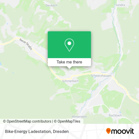 Карта Bike-Energy Ladestation