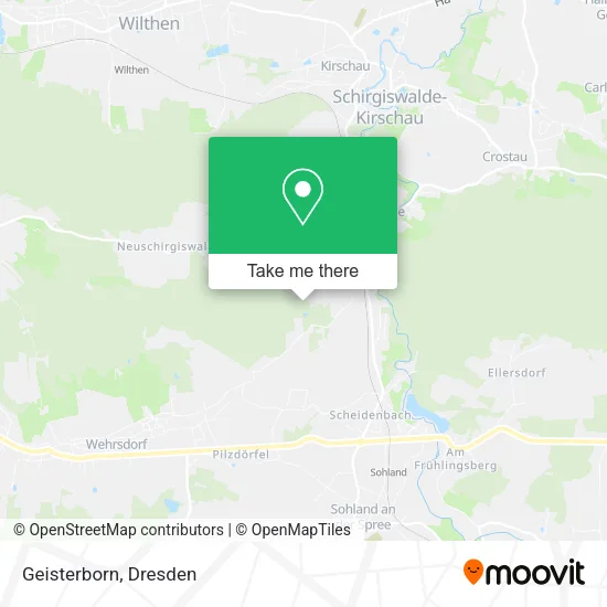 Карта Geisterborn