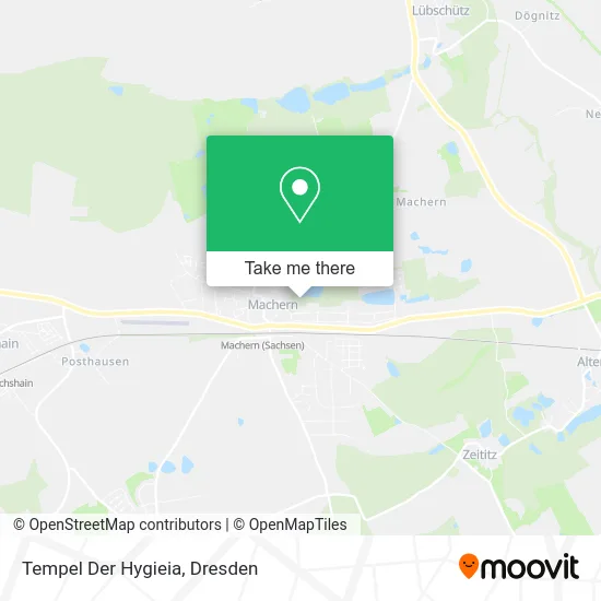 Карта Tempel Der Hygieia