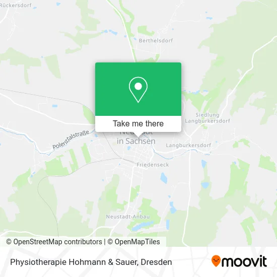 Карта Physiotherapie Hohmann & Sauer