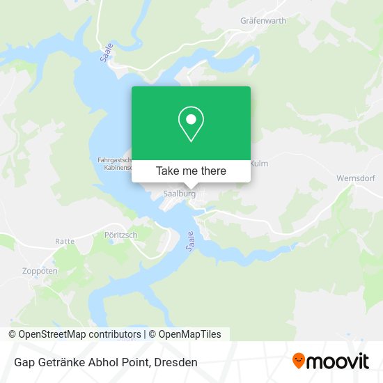 Карта Gap Getränke Abhol Point