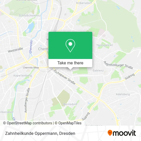 Карта Zahnheilkunde Oppermann
