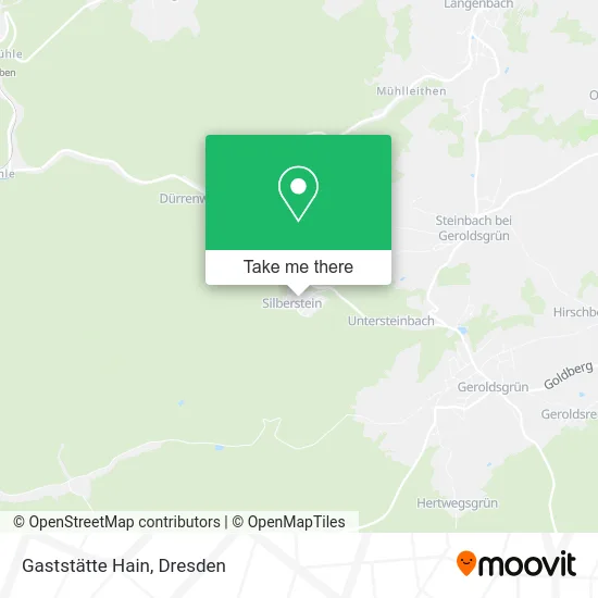Карта Gaststätte Hain