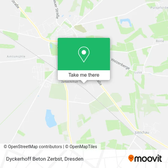 Карта Dyckerhoff Beton Zerbst