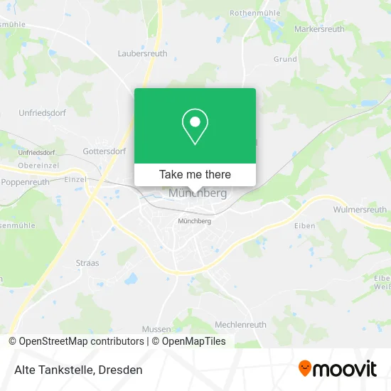 Карта Alte Tankstelle