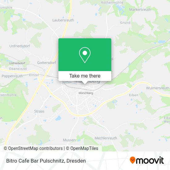 Карта Bitro Cafe Bar Pulschnitz