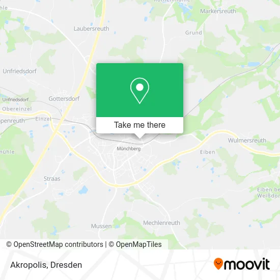Akropolis map