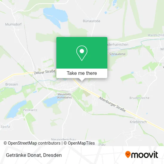 Карта Getränke Donat