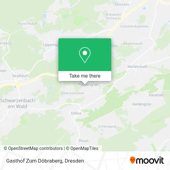 Карта Gasthof Zum Döbraberg