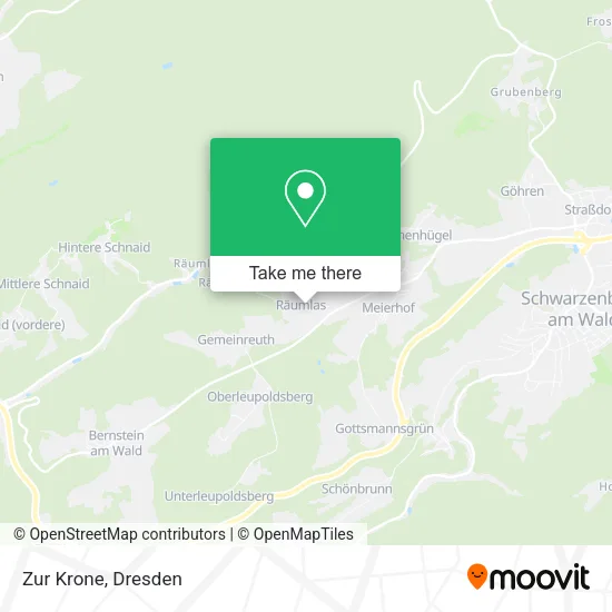 Карта Zur Krone