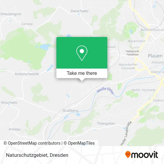 Карта Naturschutzgebiet