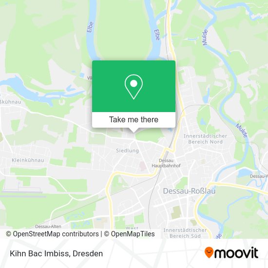 Карта Kihn Bac Imbiss