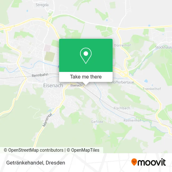 Карта Getränkehandel