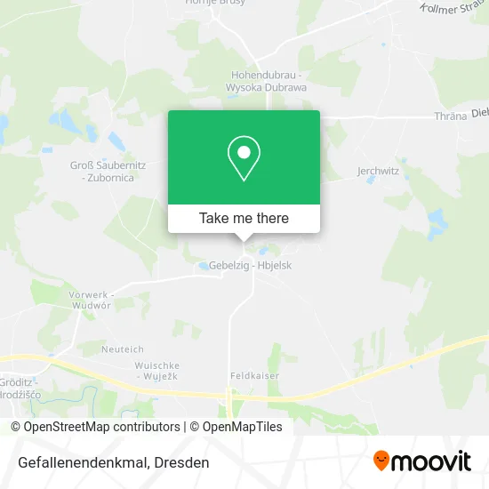 Карта Gefallenendenkmal