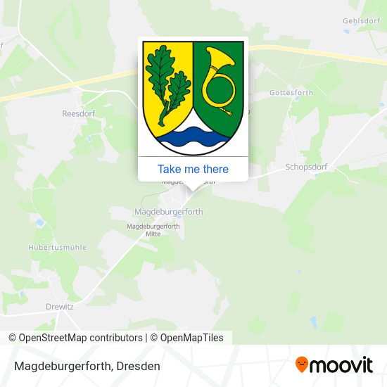 Карта Magdeburgerforth