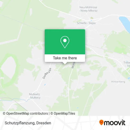 Карта Schutzpflanzung