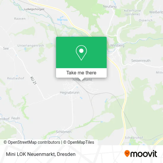 Карта Mini LOK Neuenmarkt