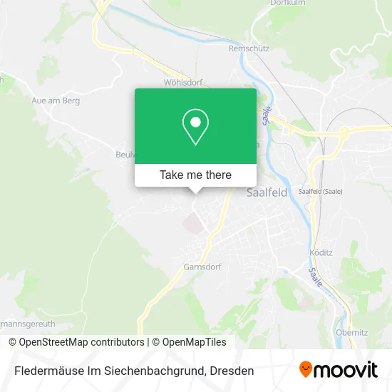 Карта Fledermäuse Im Siechenbachgrund