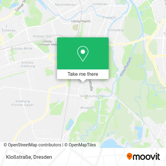 Карта Kloßstraße
