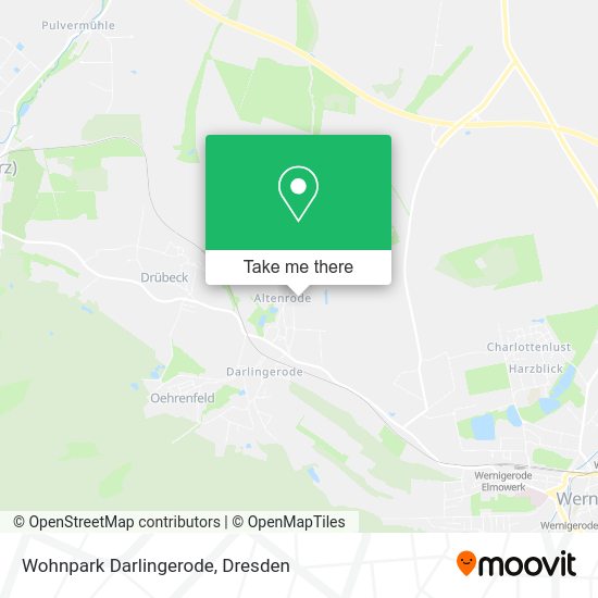 Карта Wohnpark Darlingerode