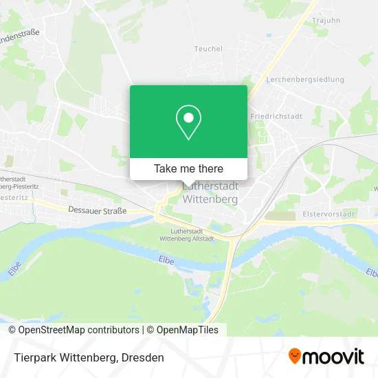 Карта Tierpark Wittenberg
