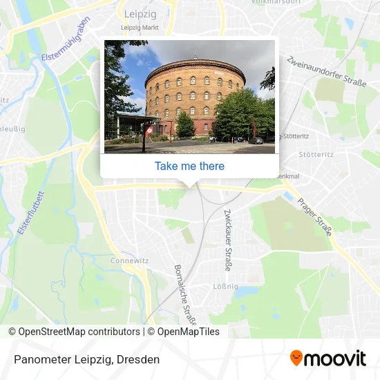 Карта Panometer Leipzig