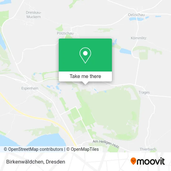 Карта Birkenwäldchen