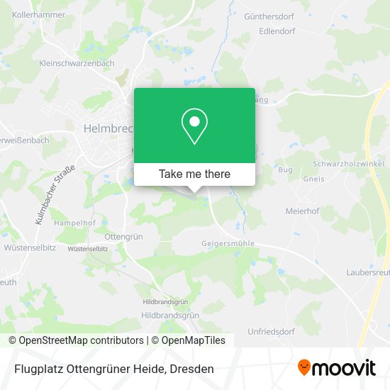 Карта Flugplatz Ottengrüner Heide