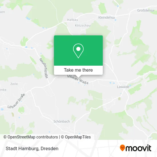 Карта Stadt Hamburg