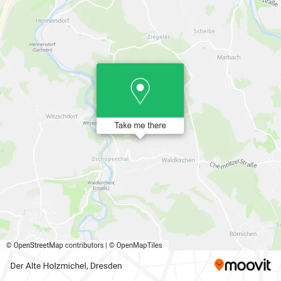 Карта Der Alte Holzmichel