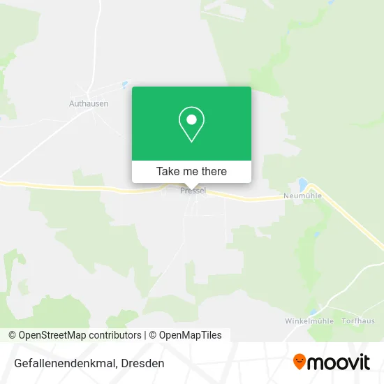 Карта Gefallenendenkmal